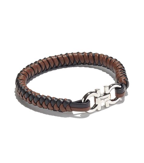 pulsera salvatore ferragamo hombre|Pulseras Ferragamo para hombre .